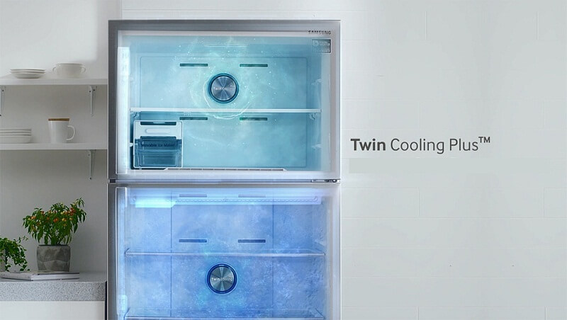 công nghệ twin cooling plus trên tủ lạnh samsung 