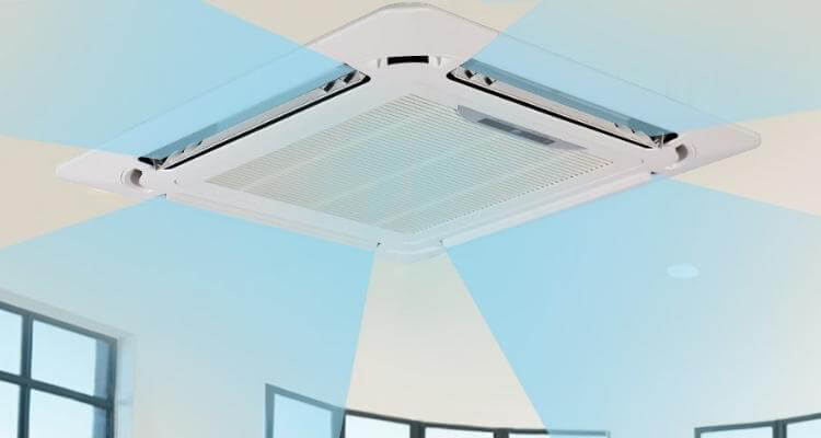 Điều hòa âm trần Casper 4 hướng thổi