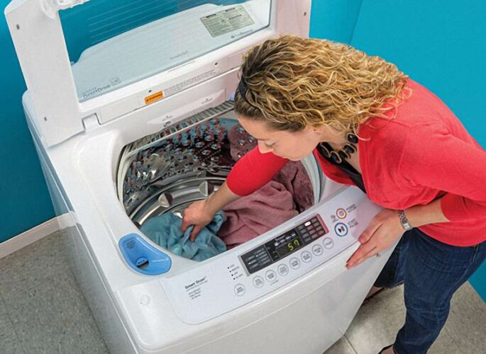 Hướng dẫn sử dụng chế độ vệ sinh trên máy giặt LG