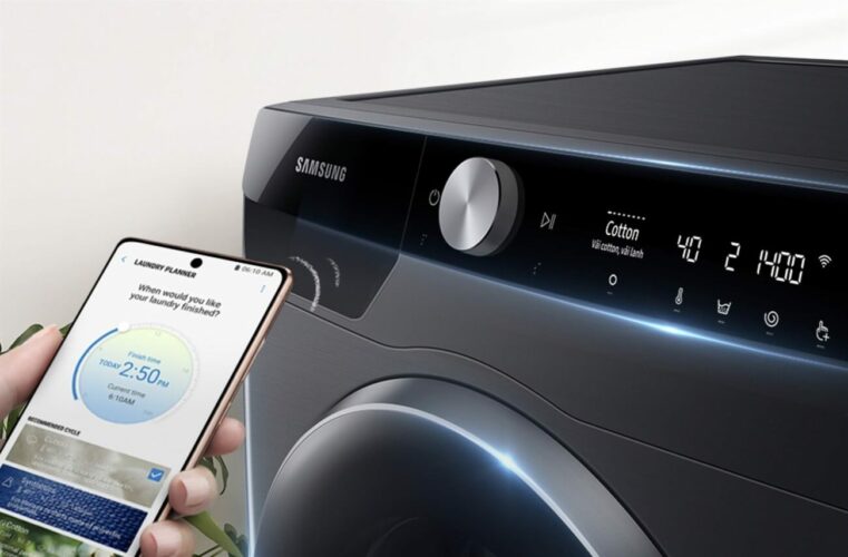 kết nối smart thing trên máy giặt samsung 