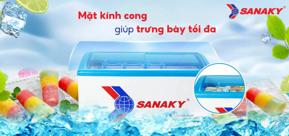 Thiết kế kính cong nổi bật