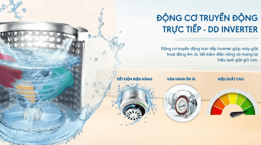 may giat aqua inverter tiet kiem dien