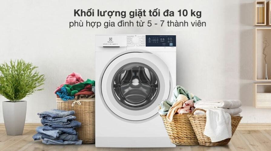 may giat electrolux inverter 10 kg