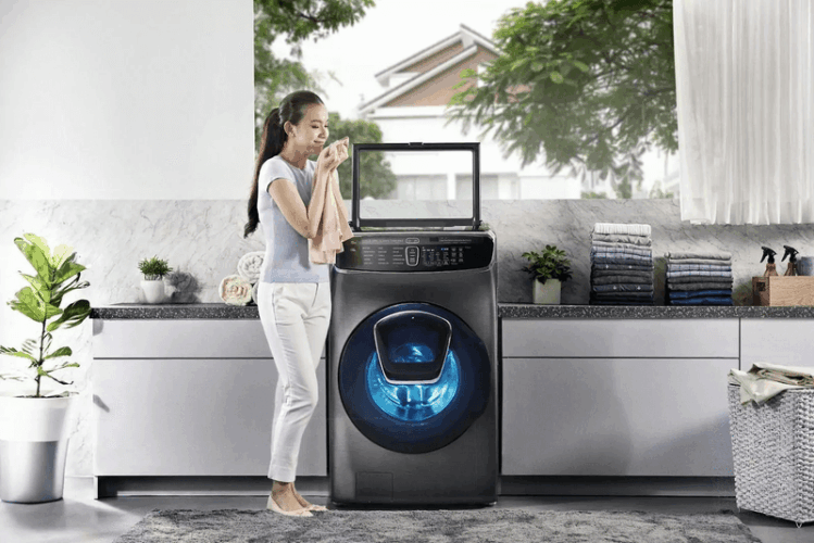 Máy giặt sấy samsung