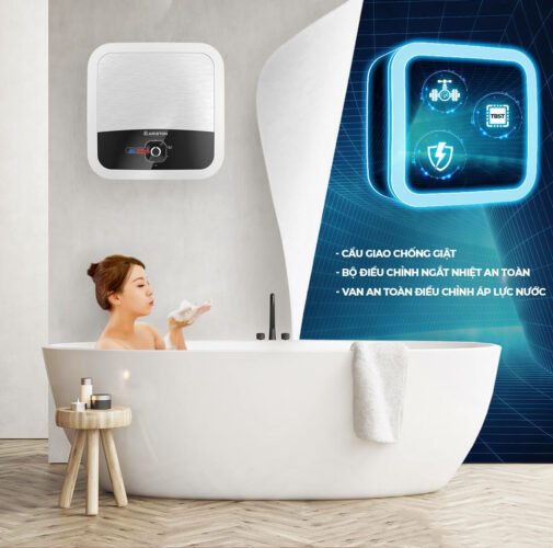 máy nước nóng Ariston an toàn cho người dùng.