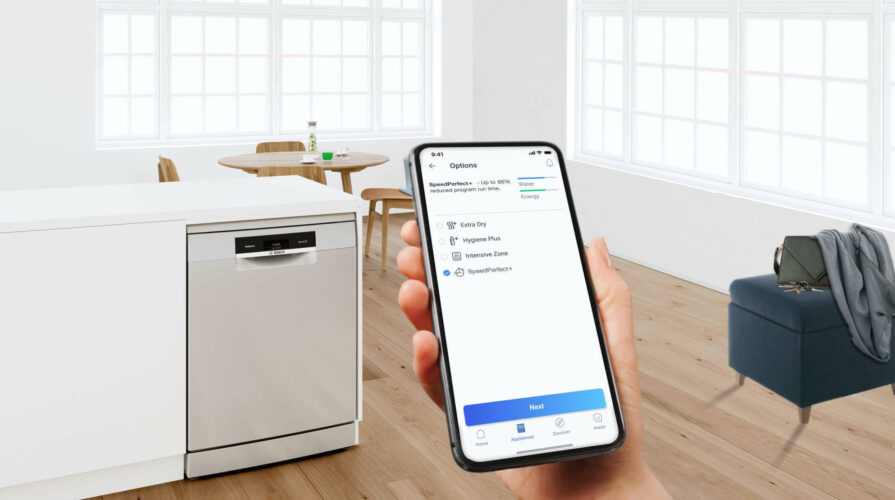 may rua bat bosch home connect