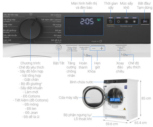 Máy sấy bơm nhiệt Heatpump