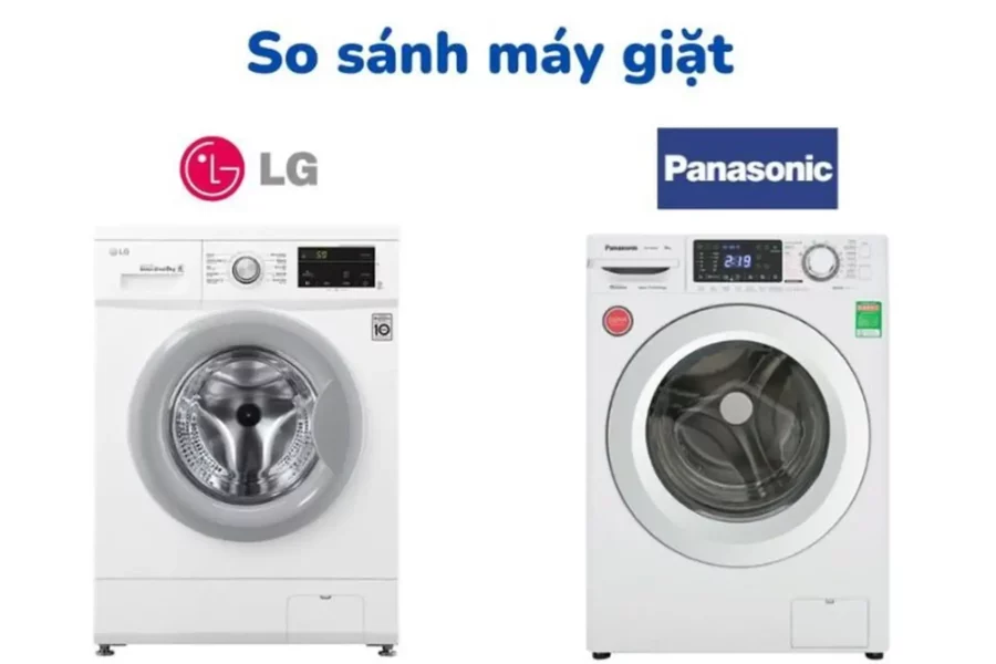 so sanh máy giặt lg và panasonic