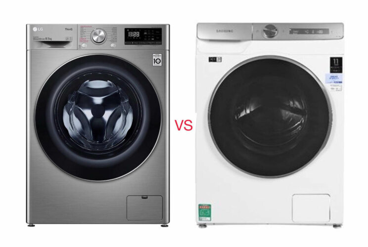 So sánh máy giặt LG và Samsung