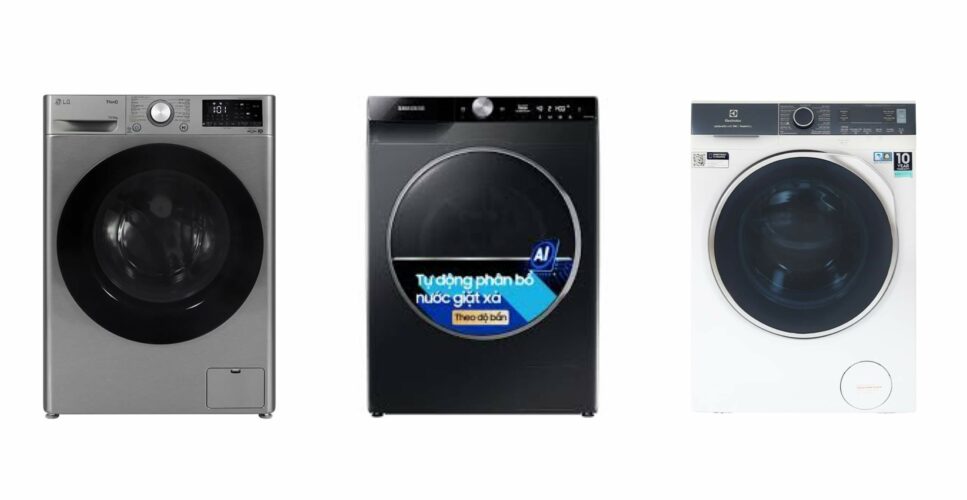 So sánh máy giặt Samsung với máy giặt khác
