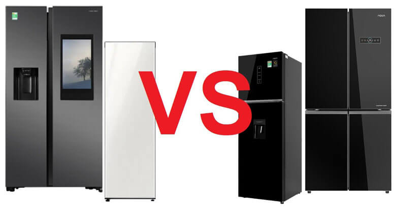 So sánh tủ lạnh Samsung với một số thương hiệu khác