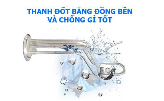 thanh đốt bình nóng lạnh rossi 