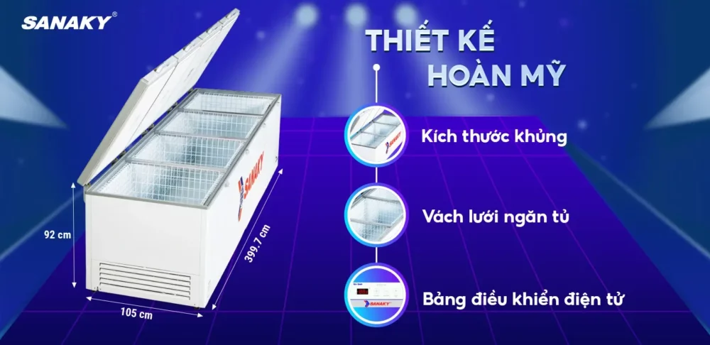 Thiết kế tiện lợi hoàn mỹ