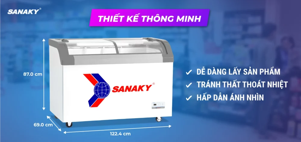 Mặt kính cong trưng bày tối ưu