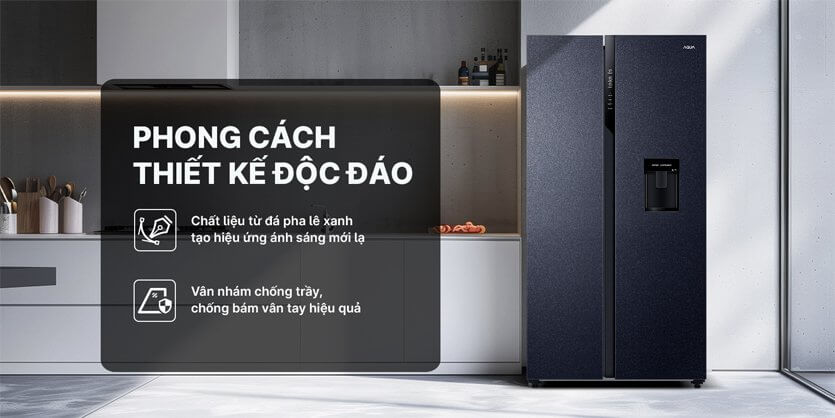 thiet ke tu lanh aqua inverter 550 lit aqr s612xa wcb doc dao