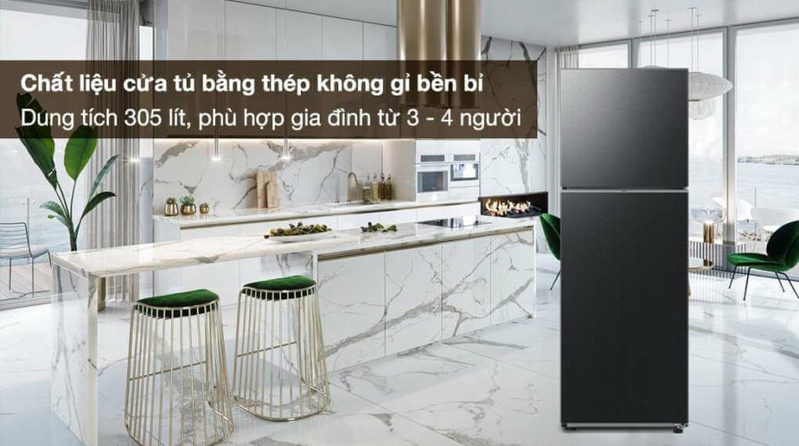 thiet ke tu lanh sam sung 305l