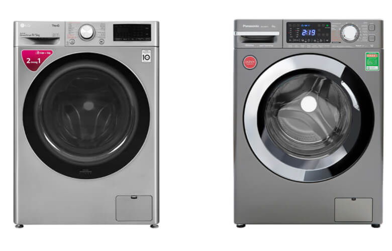 Tổng quan máy giặt LG và panasonic 