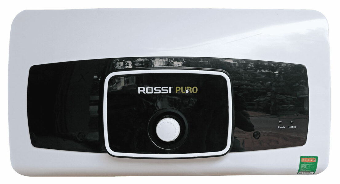 binh nong lanh rossi puro 30sl 30 lit ngang