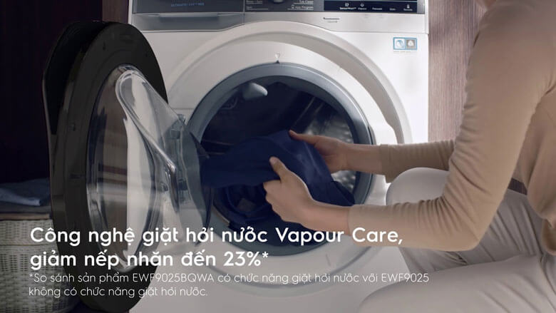 giat hoi nuoc vapour care giam nep nhan