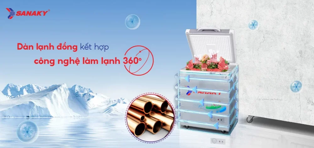 Làm lạnh sâu, bền bỉ theo thời gian