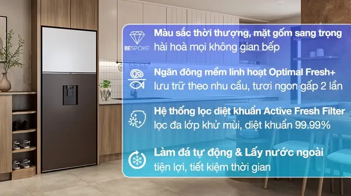 Lợi ích khi mua tủ lạnh samsung