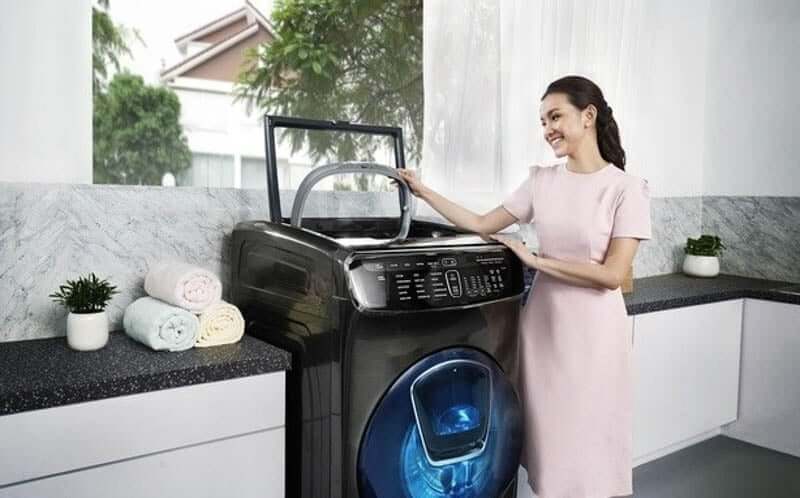 Máy giặt samsung cửa trên