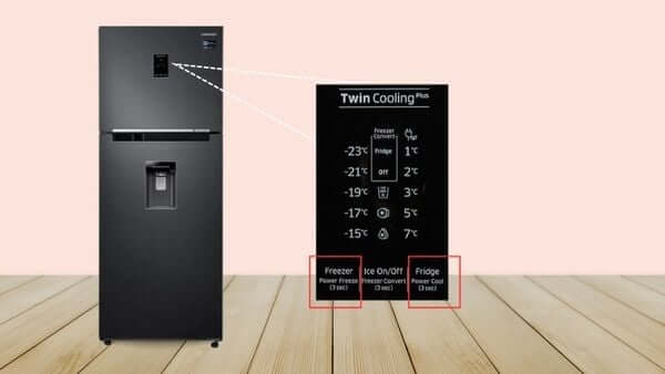 reset tủ lạnh samsung