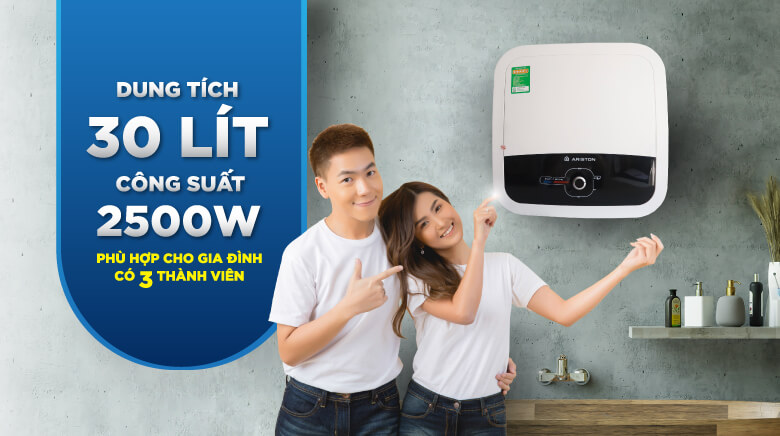 binh nong lanh ariston an2 30rs