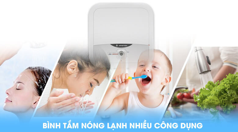 binh nong lanh ariston voi nhieu cong dung