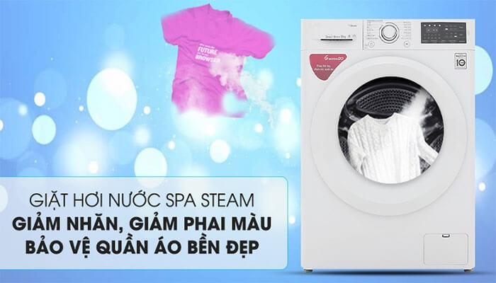 Cách dùng máy giặt hơi nước LG