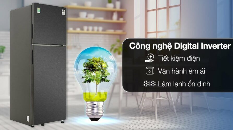 Công nghệ digital inverter tủ lạnh samsung 