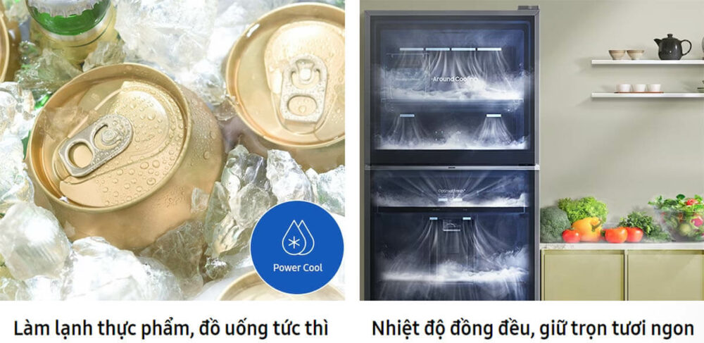 Công nghệ tiện ích của tủ lạnh samsung