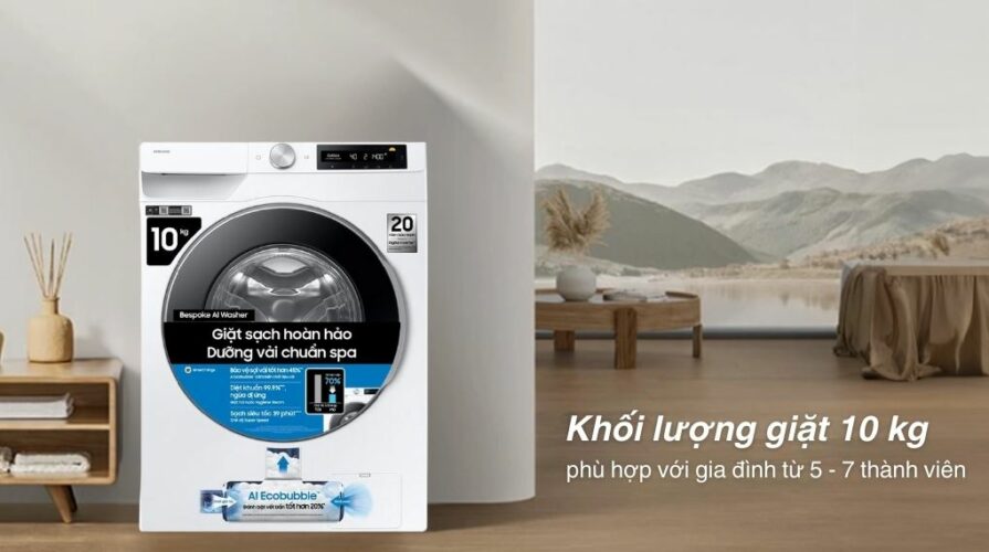 Máy giặt samsung 10 kg phù hợp với ai