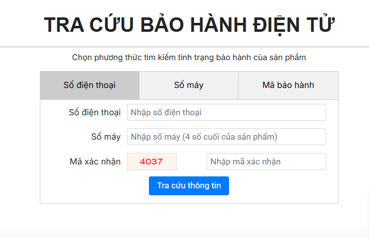 tra cuu bao hanh aqua