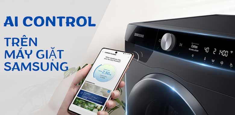 al control trên máy giặt samsung