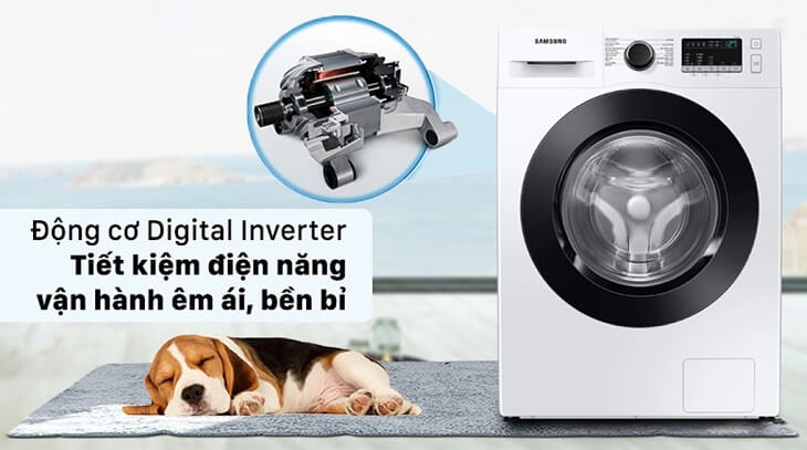 Bí mật công nghệ inverter trên máy giặt Samsung