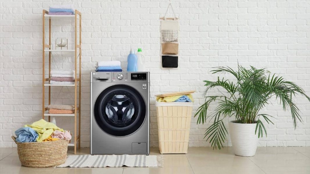 Máy giặt LG fv1408s4v giặt sạch thông minh, hiện đại