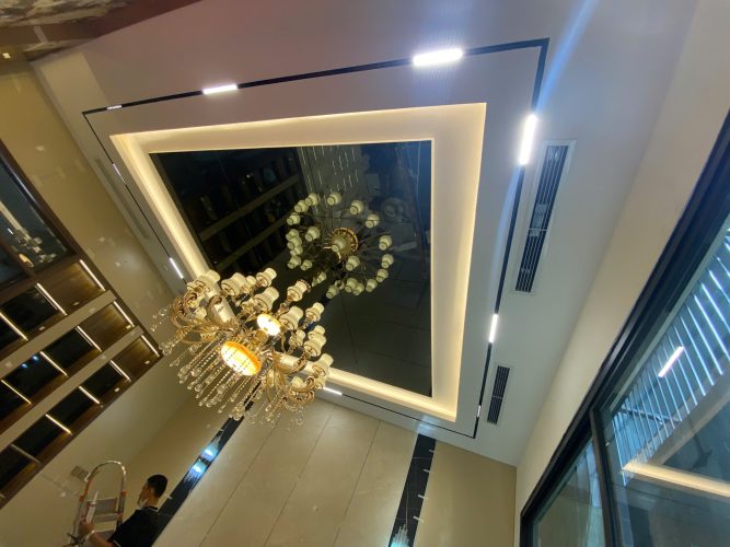 Thiết kệ âm trần 4 miệng gió Thiết kệ âm trần 4 miệng gió