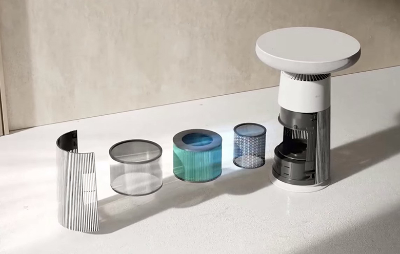 Lọc không khí kết hợp loa bluetooth LG