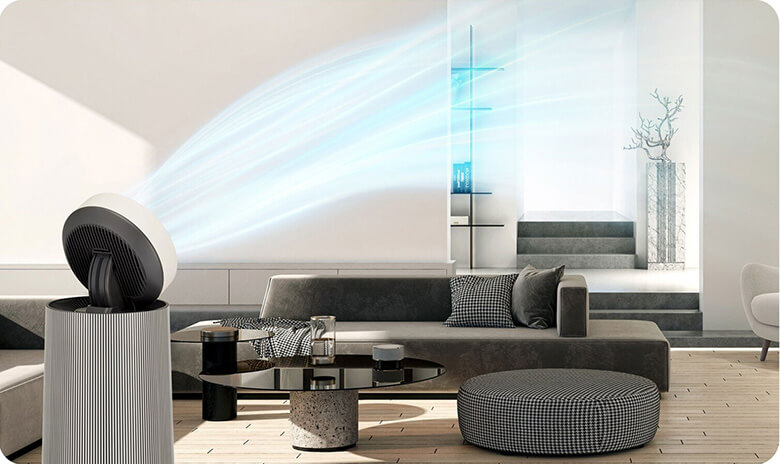 công nghệ Clean Booster với bộ đẩy khí sạch thông minh