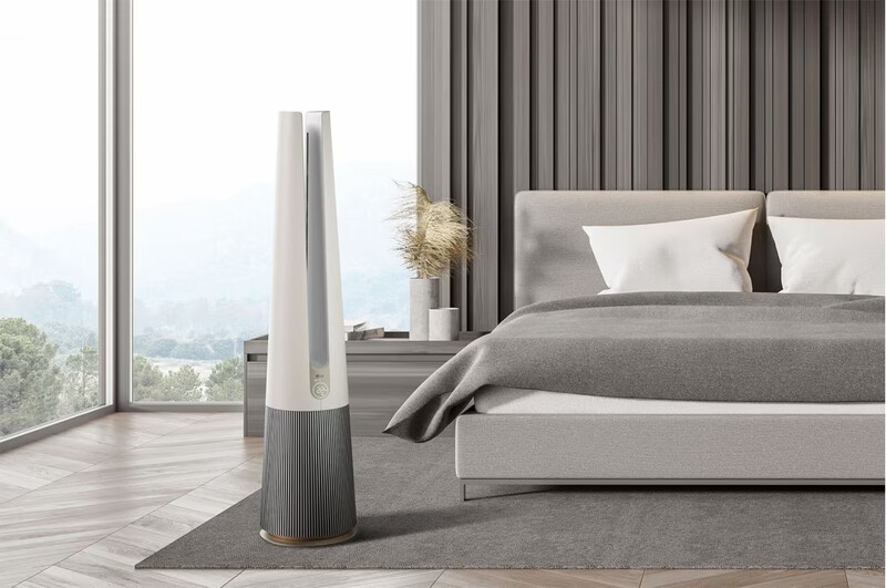 Quạt lọc không khí LG PuriCare AeroTower Hit FS15GPBK0.ABAE sở hữu thiết kế Aerodynamic Quạt lọc không khí LG PuriCare AeroTower Hit FS15GPBK0.ABAE sở hữu thiết kế Aerodynamic