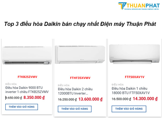 Daikin Top dieu hoa tot nhat hien nay