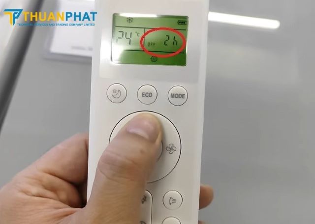 Hẹn giở trên điều hòa Casper 12000