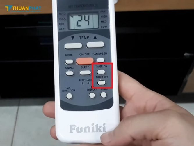 cach su dung dieu hoa funiki 6 Hẹn giờ bật tắt giúp kiểm soát thời gian sử dụng