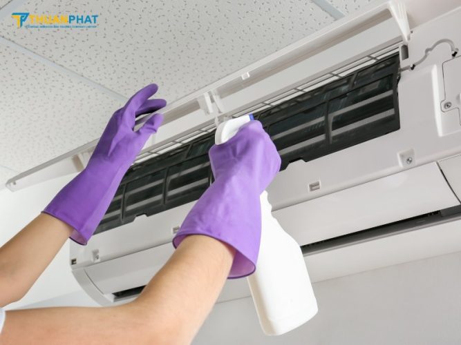 cách vệ sinh điều hòa Funiki