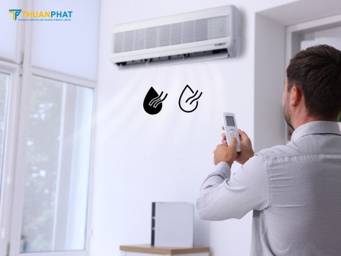 Nguyên lý hoạt động chế độ Dry trên điều hòa Funiki