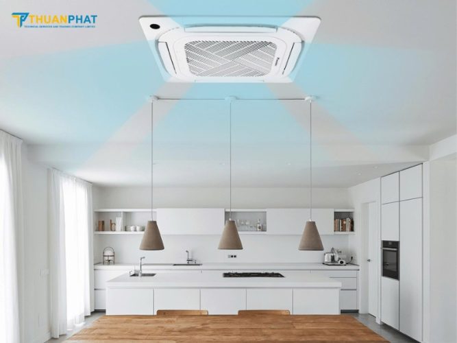co nen mua dieu hoa funiki 9 Điều hòa âm trần Funiki giúp không gian mát đều