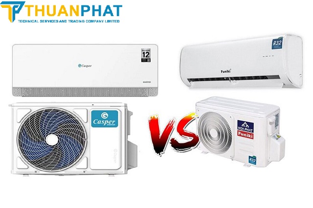 So sánh điều hòa Casper và Funiki chi tiết