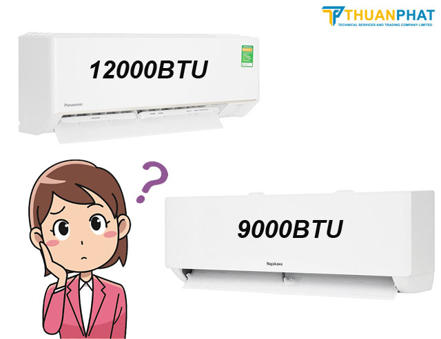 so sanh dieu hoa 2 chieu 12000BTU va 9000BTU 2