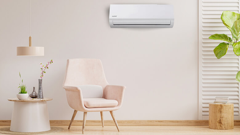 Điều hòa Comfee CFS-10FWF sở hữu thiết kế nhỏ gọn, đường nét tinh tế cùng gam màu trắng trang nhã Điều hòa Comfee CFS-10FWF sở hữu thiết kế nhỏ gọn, đường nét tinh tế cùng gam màu trắng trang nhã